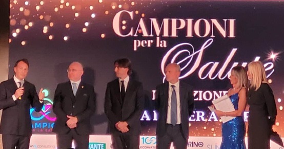 A Schillaci, Rocca e Onorato i premi di Campioni per la salute