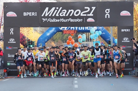 Milano21 FollowYourPassion, tra i rockin'1000 vince Cheruiyot
