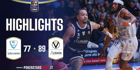 Acqua S. Bernardo Cantù - Virtus Olidata Bologna | PokerstarsNews Highlights Serie A Unipol 2025/2026