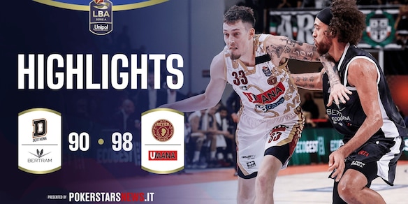 Bertram Derthona Tortona - Umana Reyer Venezia | PokerstarsNews Highlights Serie A Unipol 2025/2026