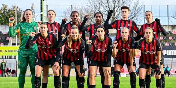 Le calciatrici del Milan fanno il "Signal for Help": la decisioneper la giornata contro la violenza sulle donne