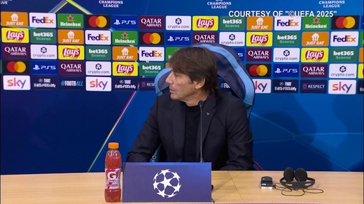 Conte: "Lukaku? Con la Roma non ci sarà"