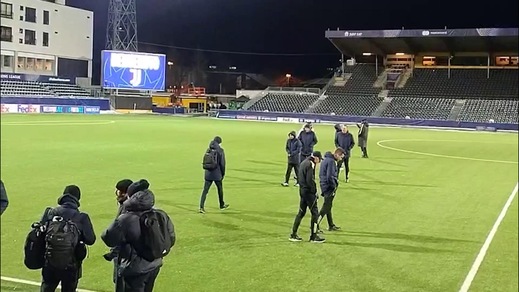 La Juve arriva a Bodo: bufera di vento e neve in arrivo