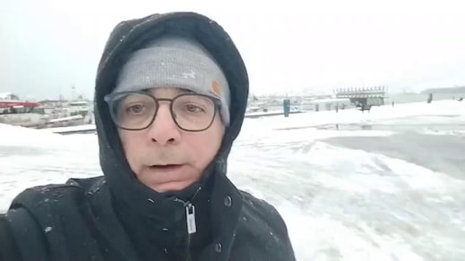 A Bodo nevica: le immagini esclusive dal Circolo polare artico