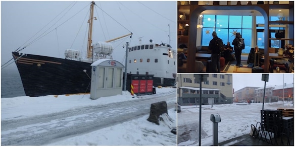 Il gelo artico fuori, la Juve chiusa in hotel: le immagini della bufera di neve in Norvegia