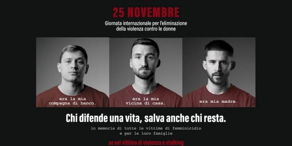 Chi difende una vita salva anche chi resta: l'emozionante messaggio della Federcalcio per il 25 novembre