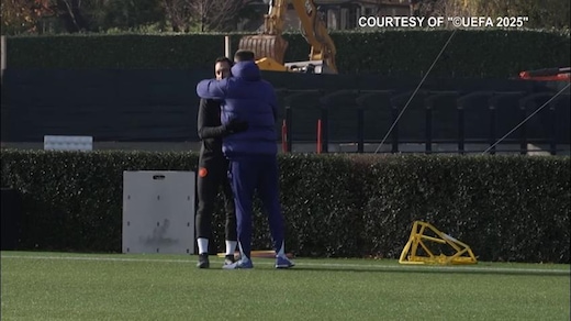 Inter, allenamento prima di volare in Spagna