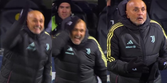 Spalletti incontenibile dopo il gol di David al 91': si toglie il cappello e...