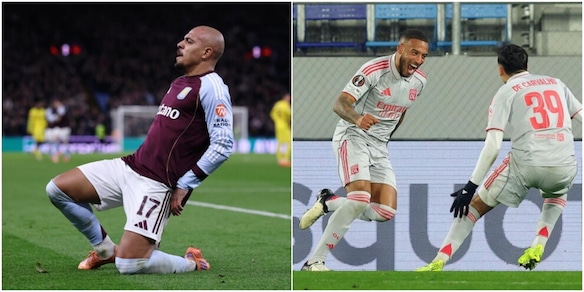 Europa League, il Lione e l'Aston Villa agganciano il Midtjylland al primo posto