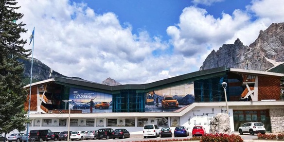 Completate le opere esterne allo Stadio del Ghiaccio di Cortina