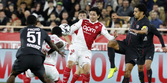 Ligue 1, Psg ko contro il Monaco ma De Zerbi non ne approfitta: Marsiglia beffato