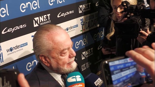 De Laurentiis: "Inaspettati sette infortuni così importanti"