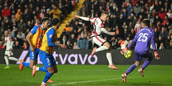 Liga, pari nel posticipo tra Vallecano e Valencia