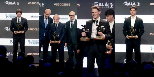 Gran Galà del Calcio, tutti i premi: Napoli protagonista, riconoscimenti alla carriera per Bonucci e Chiellini