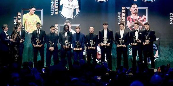 Gran Galà del Calcio, la top 11 della Serie A 2024-25: tutti i vincitori ruolo per ruolo