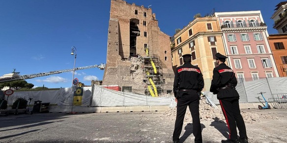 Crollo ai Fori Imperiali, 4 indagati, anche un ingegnere