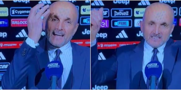 Spalletti scatenato in diretta tv: esulta con le braccia al cielo, il motivo è tutto da ridere