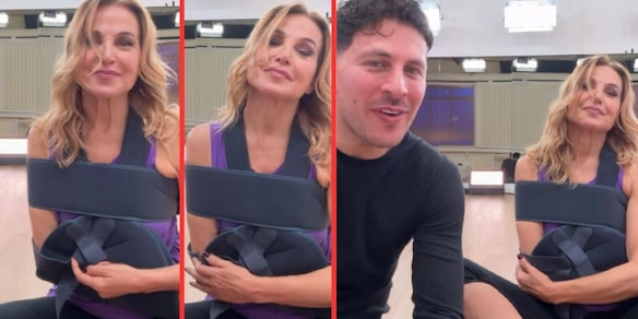 Ballando con le Stelle, Barbara D'Urso col tutore: arriva la decisione sul ritiro