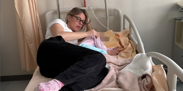 Federica Pellegrini in ospedale accanto alla figlia racconta la paura sui social: “Faremo gli accertamenti”