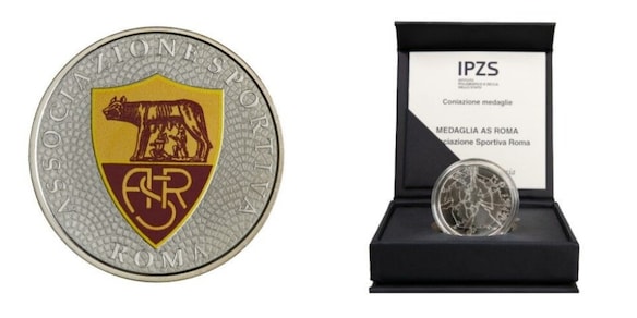 Roma, c'è la medaglia ufficiale a tiratura limitata: il numero di pezzi non è casuale