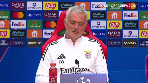 Mourinho: "Assenze Napoli? Non fatemi ridere"