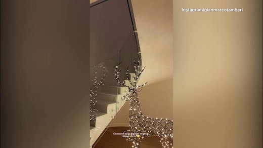 Tamberi, sorpresa natalizia alla moglie Chiara