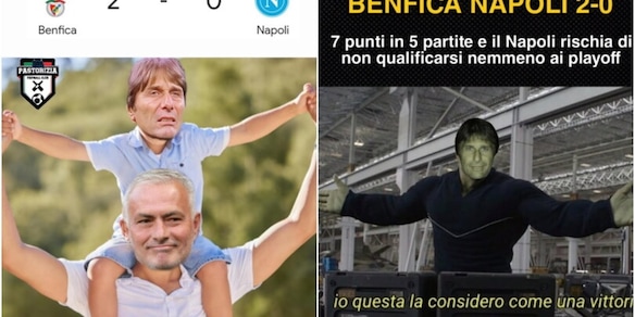 I social non perdonano il Napoli di Conte: tutte le ironie dopo la sconfitta contro Mourinho