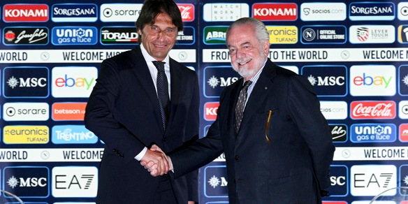 De Laurentiis, io e Conte siamo amici e lui è un vincente