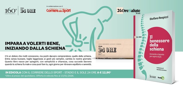 Sorprese in edicola: il libro per il benessere della schiena