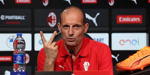 Allegri 'nasconde' il Milan prima del Sassuolo: "Inter e Napoli favorite per lo scudetto"