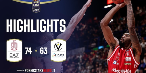 EA7 Emporio Armani Milano - Virtus Olidata Bologna | PokerstarsNews Highlights Serie A Unipol 2025/2026