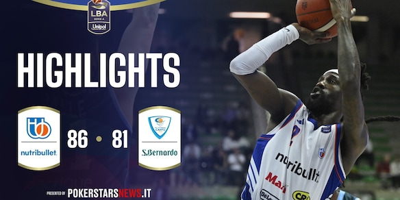 NutriBullet Treviso Basket - Acqua S.Bernardo Cantù | PokerstarsNews Highlights Serie A Unipol 2025/2026
