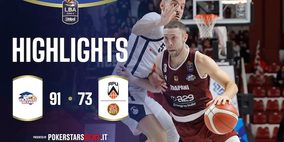 Trapani Shark - APU Old Wild West Udine  | PokerstarsNews Highlights Serie A Unipol 2025/2026