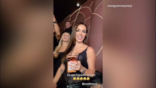 Festa in discoteca per Neymar