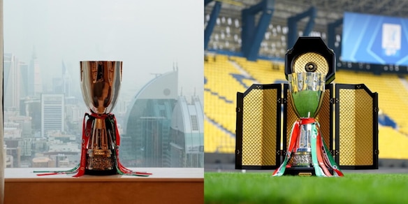 Supercoppa Italiana, il trofeo è arrivato in Arabia: tutte le foto