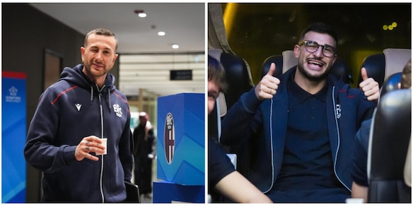Il Bologna è atterrato in Arabia Saudita: sorrisi e foto in aeroporto in vista della Supercoppa