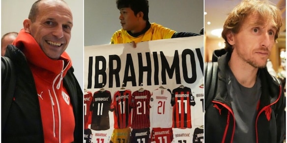 Il Milan sbarca a Riyadh con una sorpresa: spunta un maxi striscione per Ibrahimovic