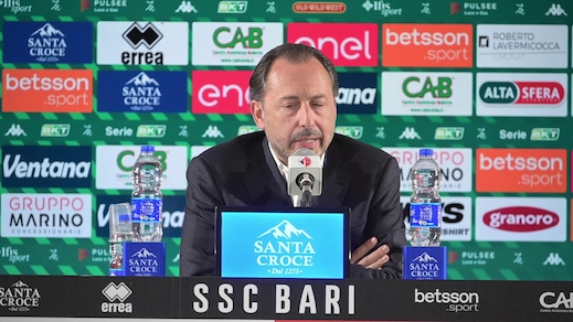 De Laurentiis: "Voglio vedere il Bari in Serie A"
