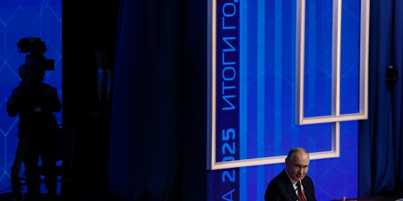 Putin, 'seri sforzi di Trump, la palla è nel campo di Kiev e dell'Ue'