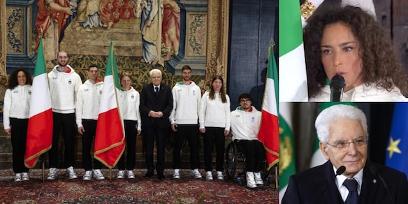 Olimpiadi Milano-Cortina, che emozione al Quirinale: Mattarella consegna il Tricolore ai portabandiera