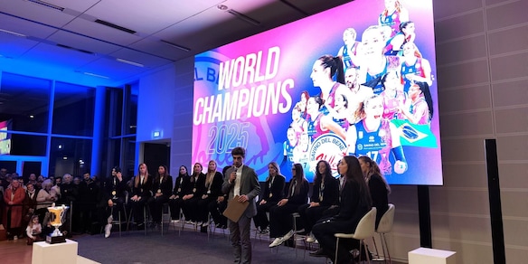 Scandicci ha festeggiato le Campionesse del Mondo