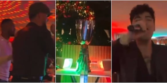 Conte balla con Stash dei The Kolors e i giocatori scatenati al Karaoke: i segreti della festa del Napoli