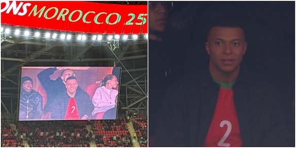 Mbappé in tribuna per Marocco-Mali: la maglia che porta svela chi l'ha invitato...