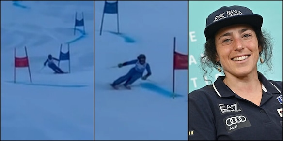 Brignone torna in pista: le prime discese a Courmayeur dopo l'infortunio