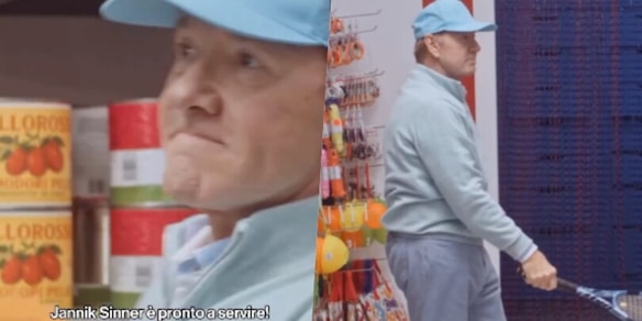 Sinner imitato da Kevin Spacey: le immagini sbarcano già in America