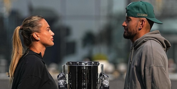 Sabalenka-Kyrgios, la "Battaglia dei sessi": orario, quando si gioca e dove vederla in tv