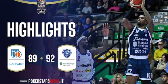 Nutribullet Treviso Basket - Banco di Sardegna Sassari | PokerstarsNews Highlights Serie A Unipol 2025/2026