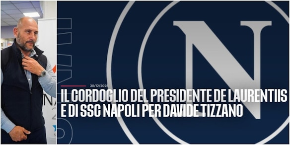 Lutto Tizzano, il cordoglio del Napoli: "Ha scritto pagine indelebili della storia sportiva italiana"