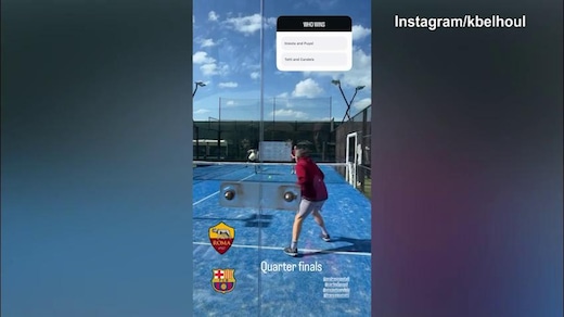 Super sfida a Padel tra leggende di Barca e Roma: Candela-Totti vs Puyol-Iniesta