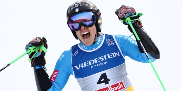 Federica Brignone si allena in val di Fassa e vede le Olimpiadi. "Un miracolo essere qui"